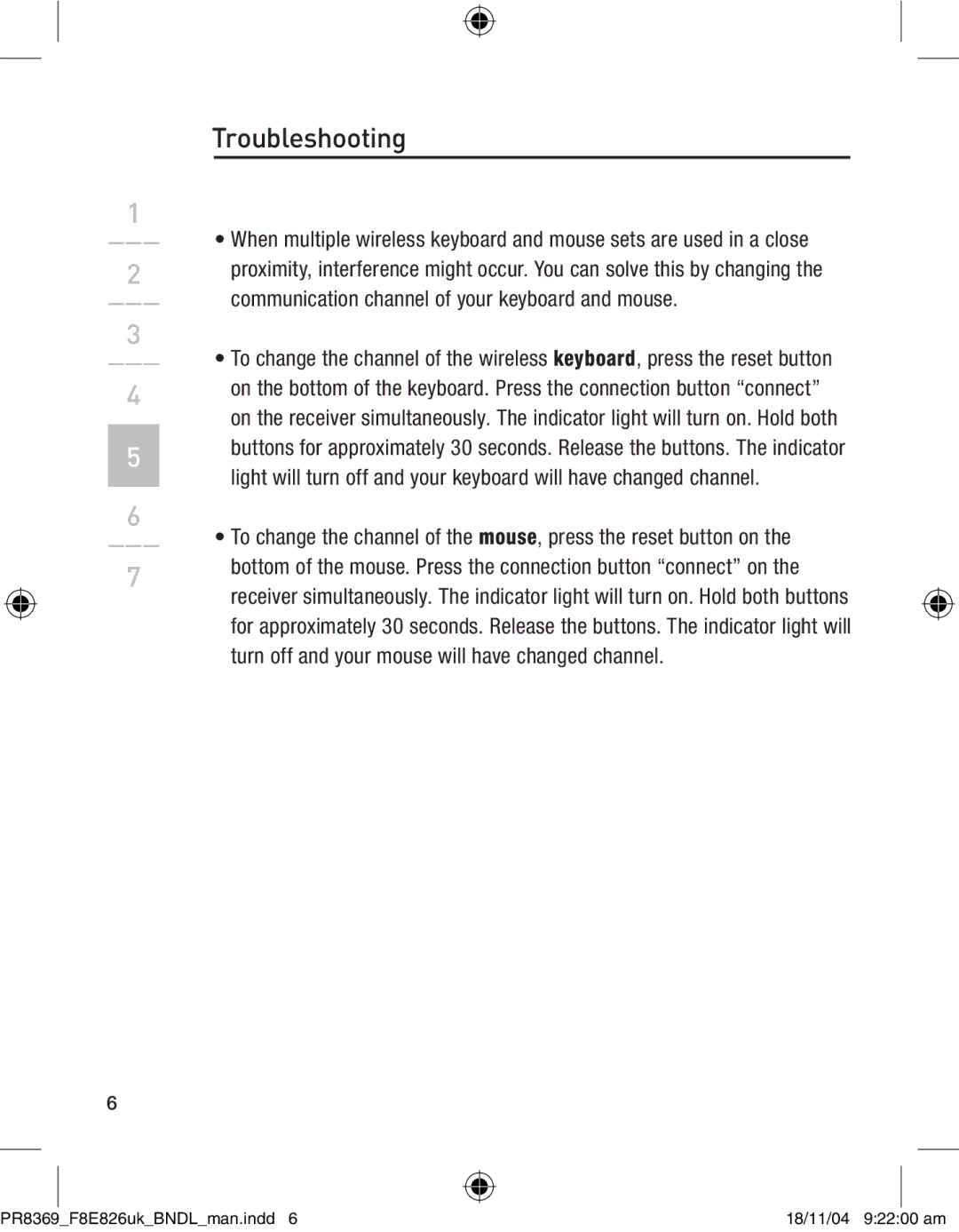 Belkin F8E846UKBNDL user manual Troubleshooting 