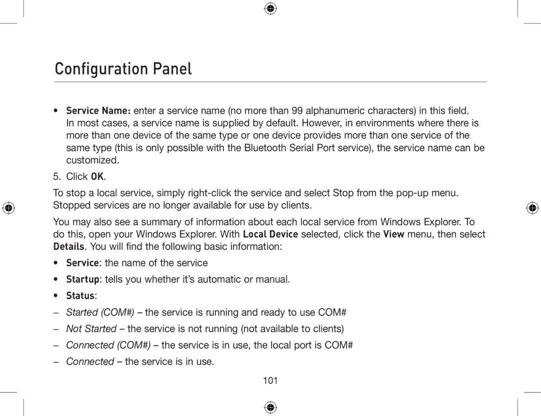 Belkin F8T012, F8T013 user manual 101 