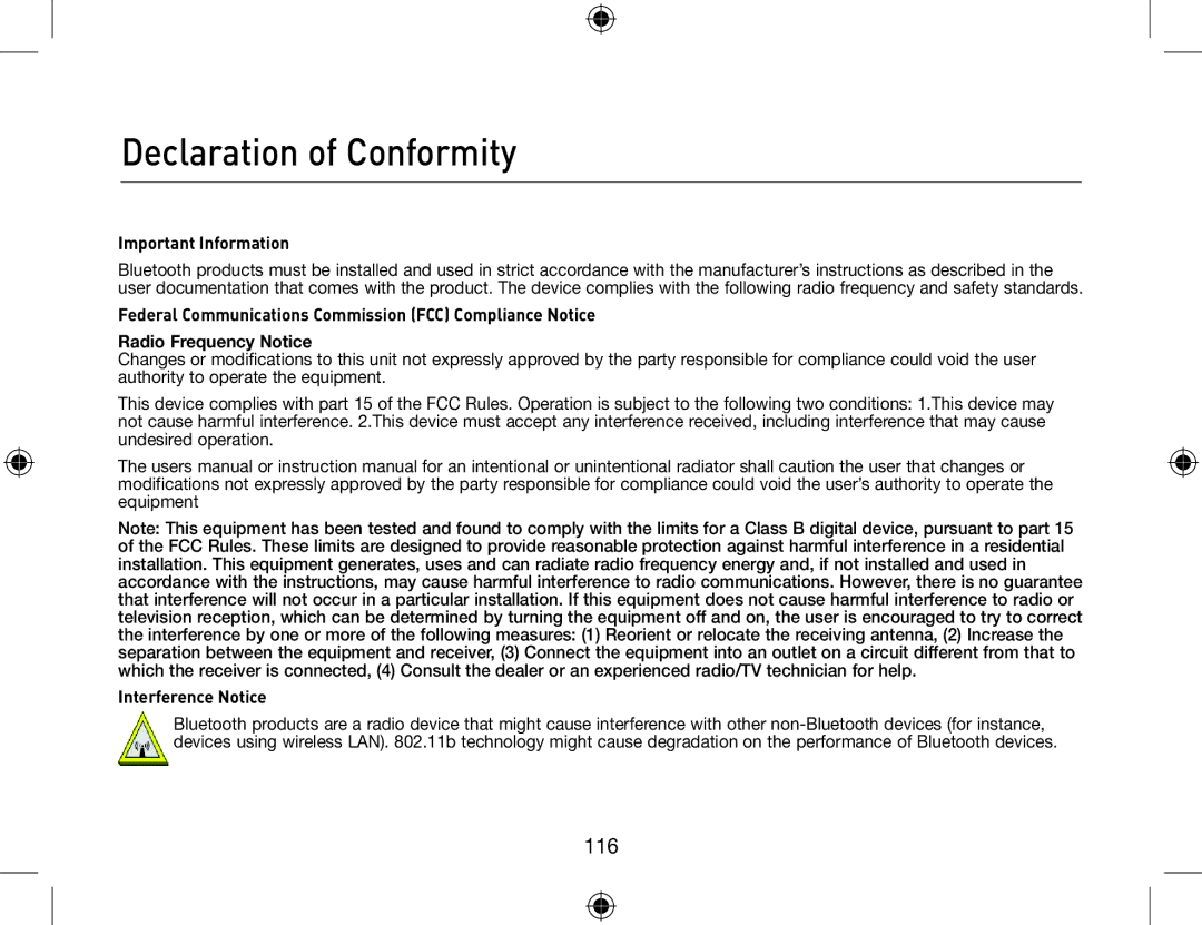 Belkin F8T013, F8T012 user manual Declaration of Conformity, Important Information 