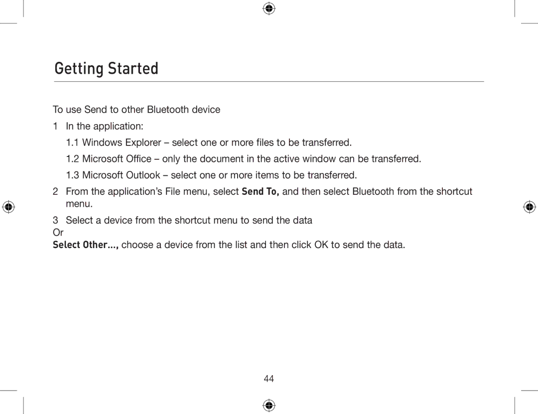 Belkin F8T013, F8T012 user manual Getting Started 