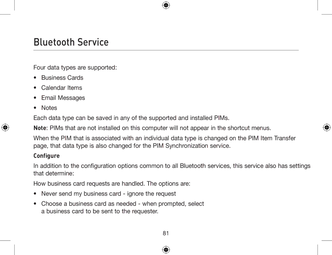 Belkin F8T012, F8T013 user manual Configure 