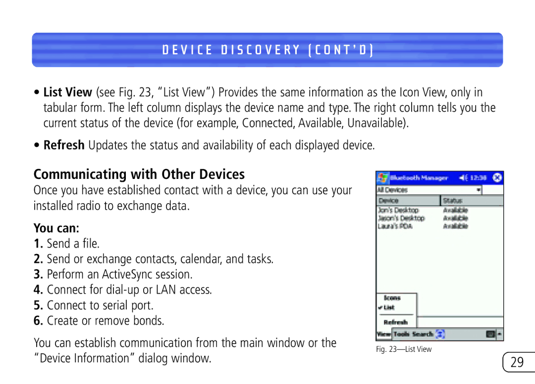 Belkin F8T020 user manual Communicating with Other Devices, You can 