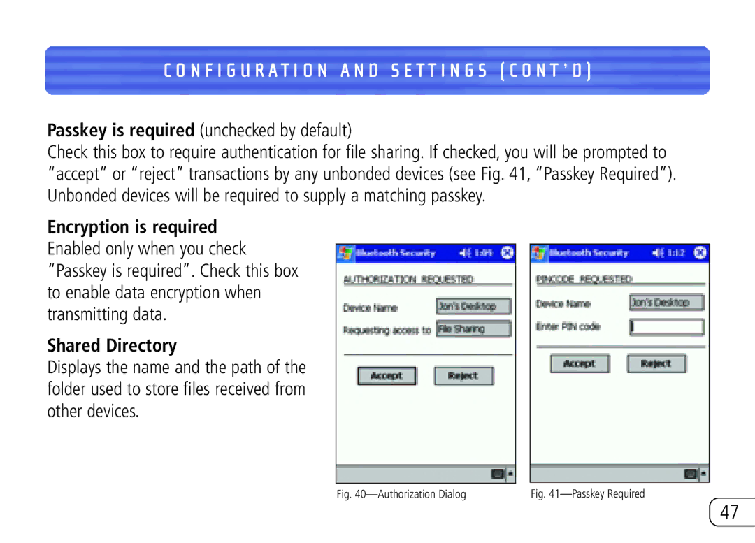 Belkin F8T020 user manual Passkey is required unchecked by default, Shared Directory 