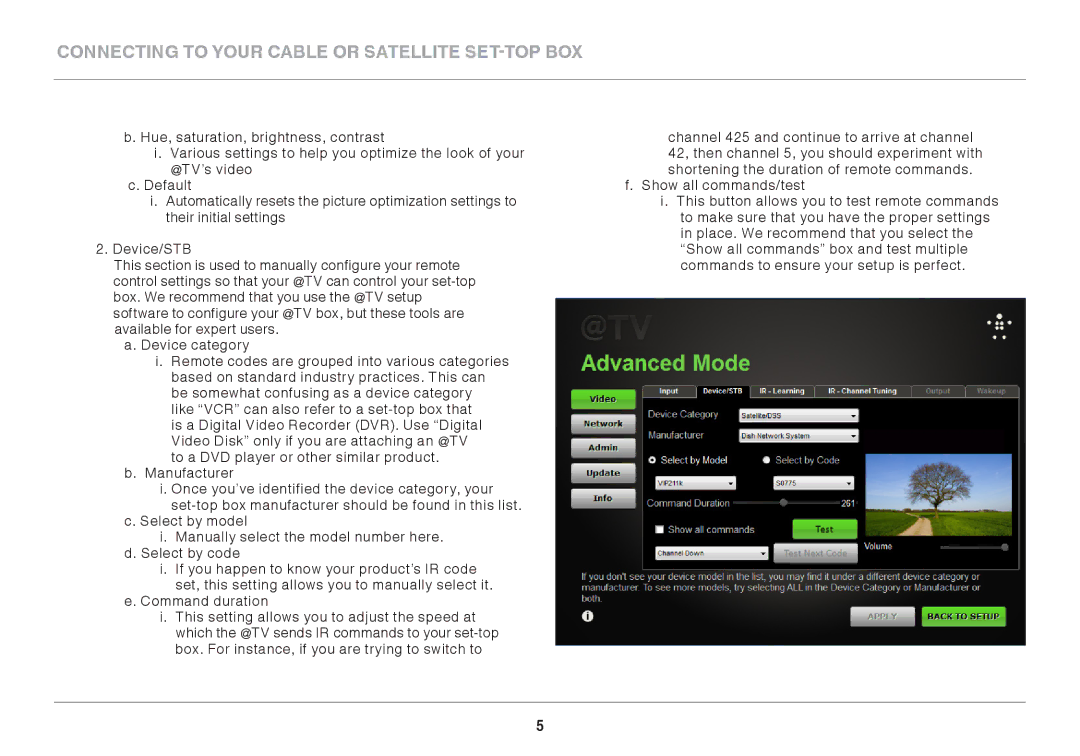 Belkin G1V1000 8820-01176 user manual Connecting to Your Cable or Satellite SET-TOP BOX 