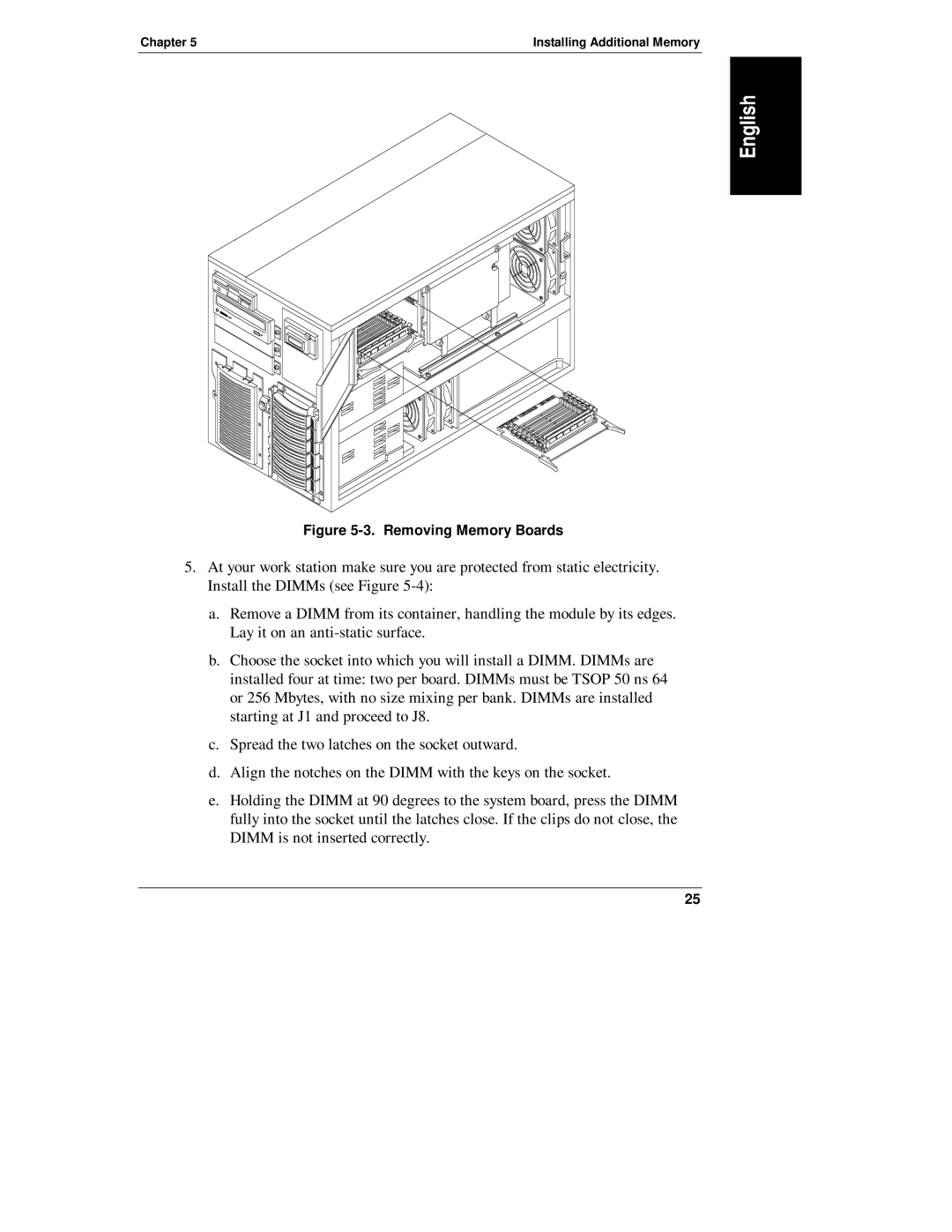 Belkin LH R, LH 4 manual Removing Memory Boards 