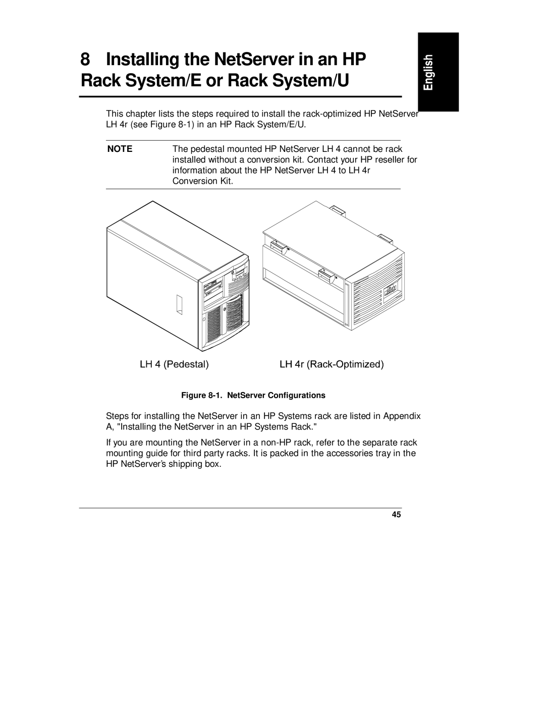 Belkin LH R, LH 4 manual NetServer Configurations 