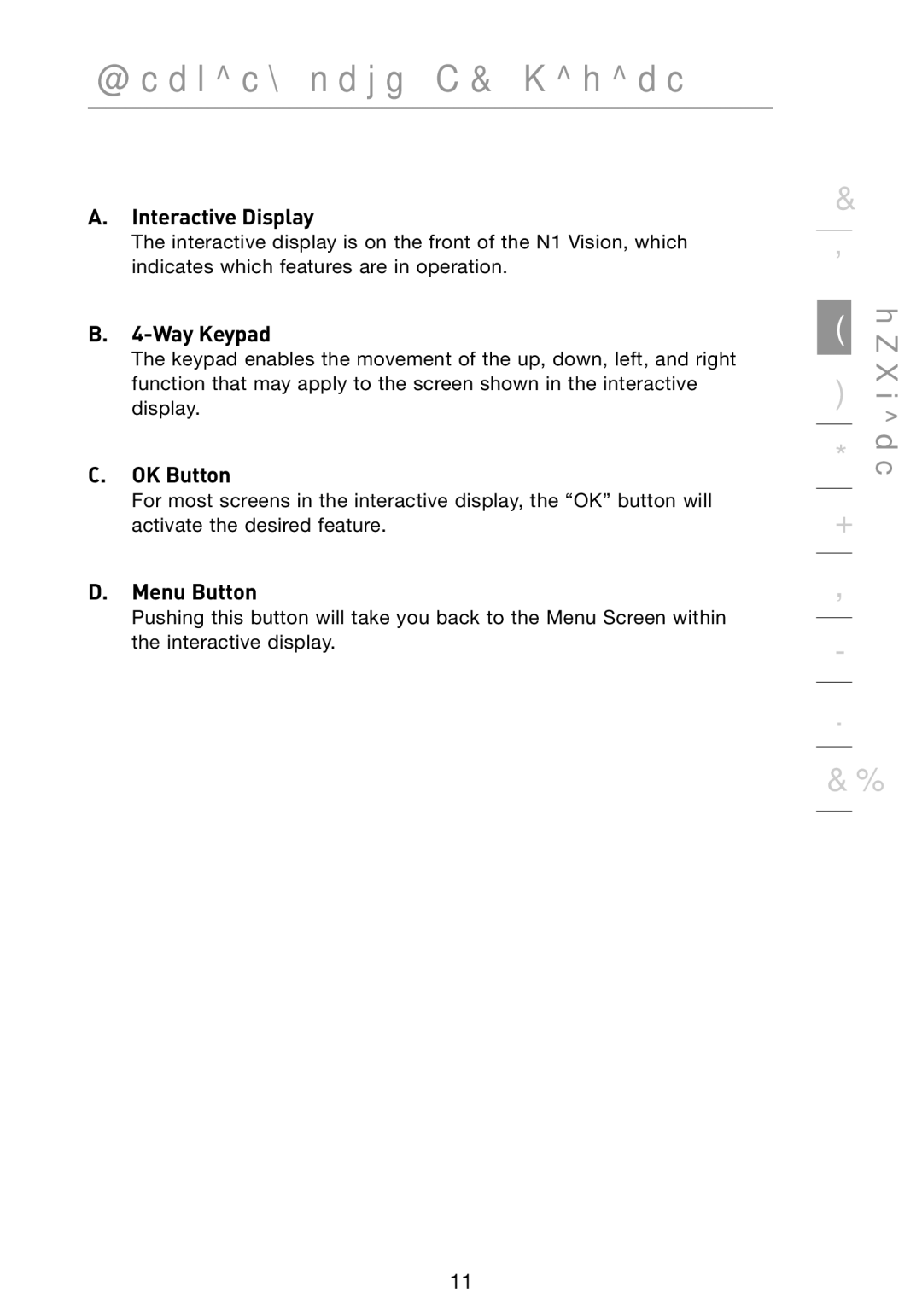 Belkin N1 user manual Way Keypad, OK Button, Menu Button 