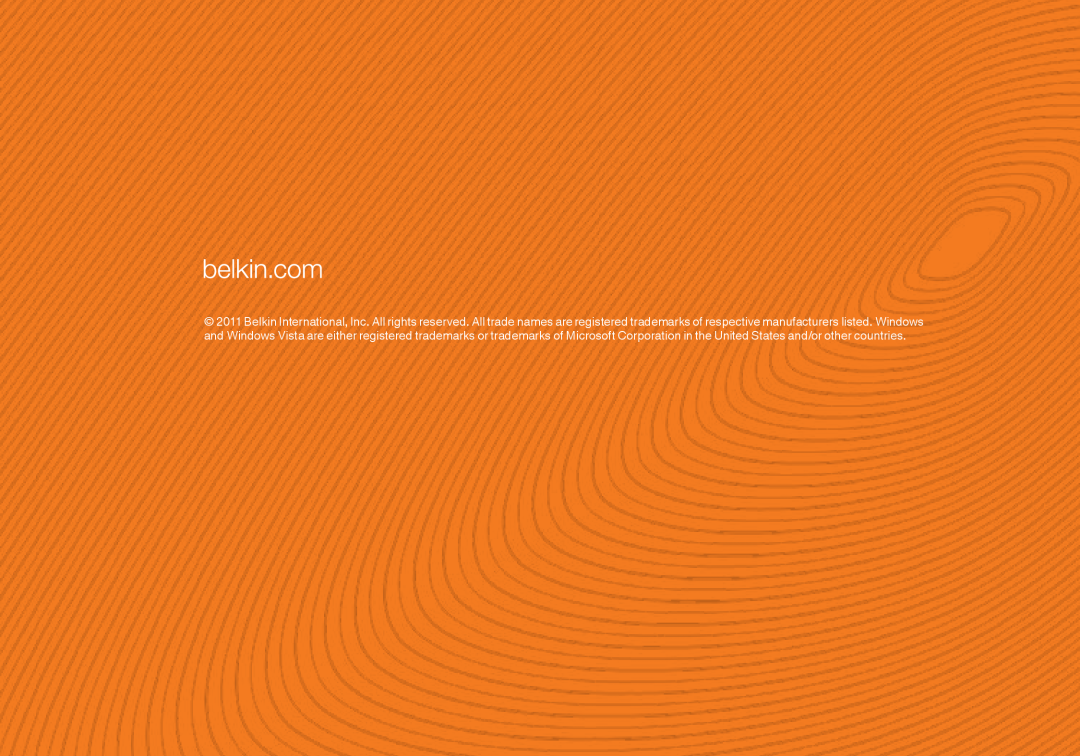 Belkin N150 Micro user manual 