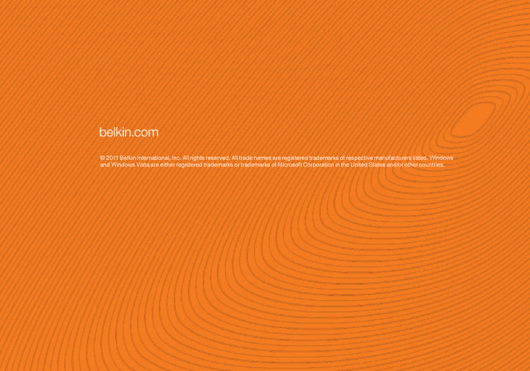 Belkin N150 Micro user manual 