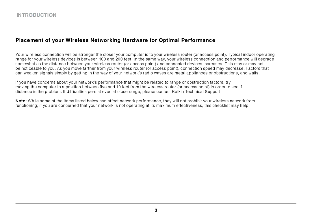 Belkin N150 Micro user manual Introduction 