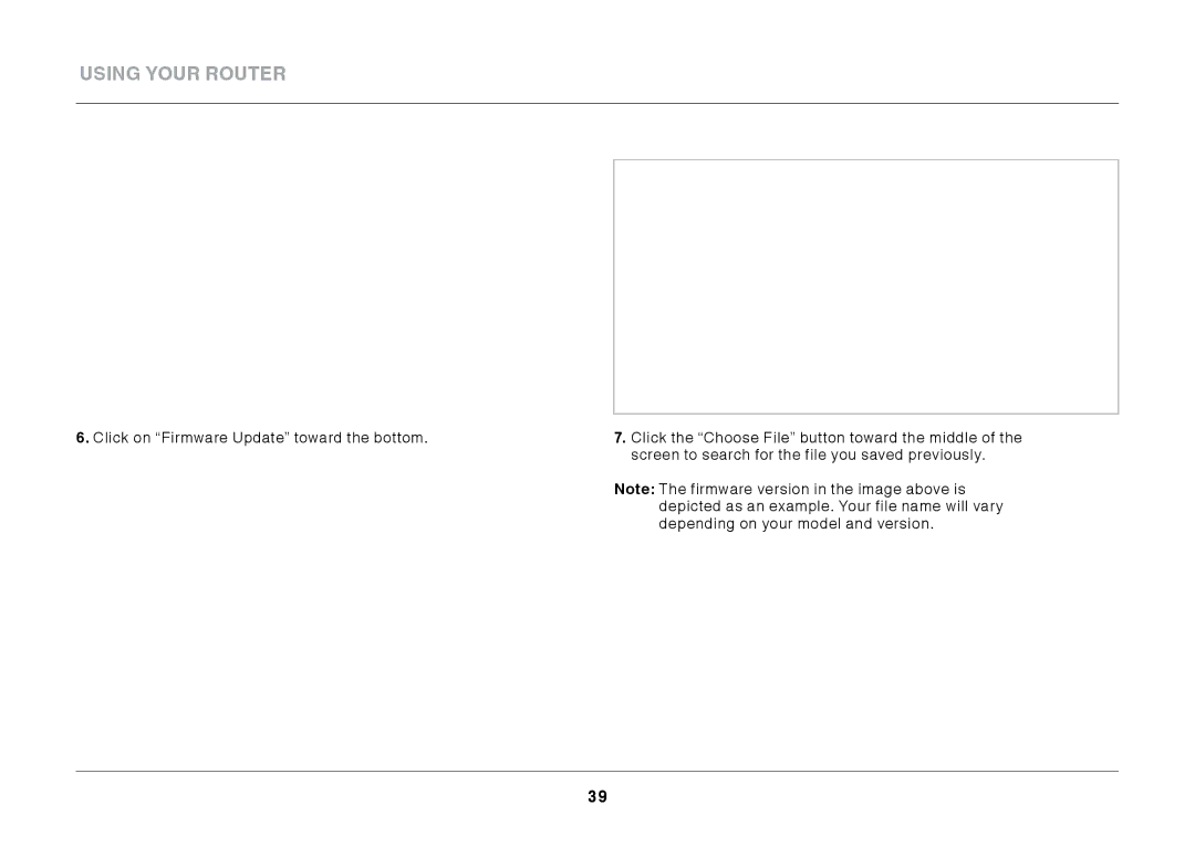 Belkin N600 DB manual Using your router 