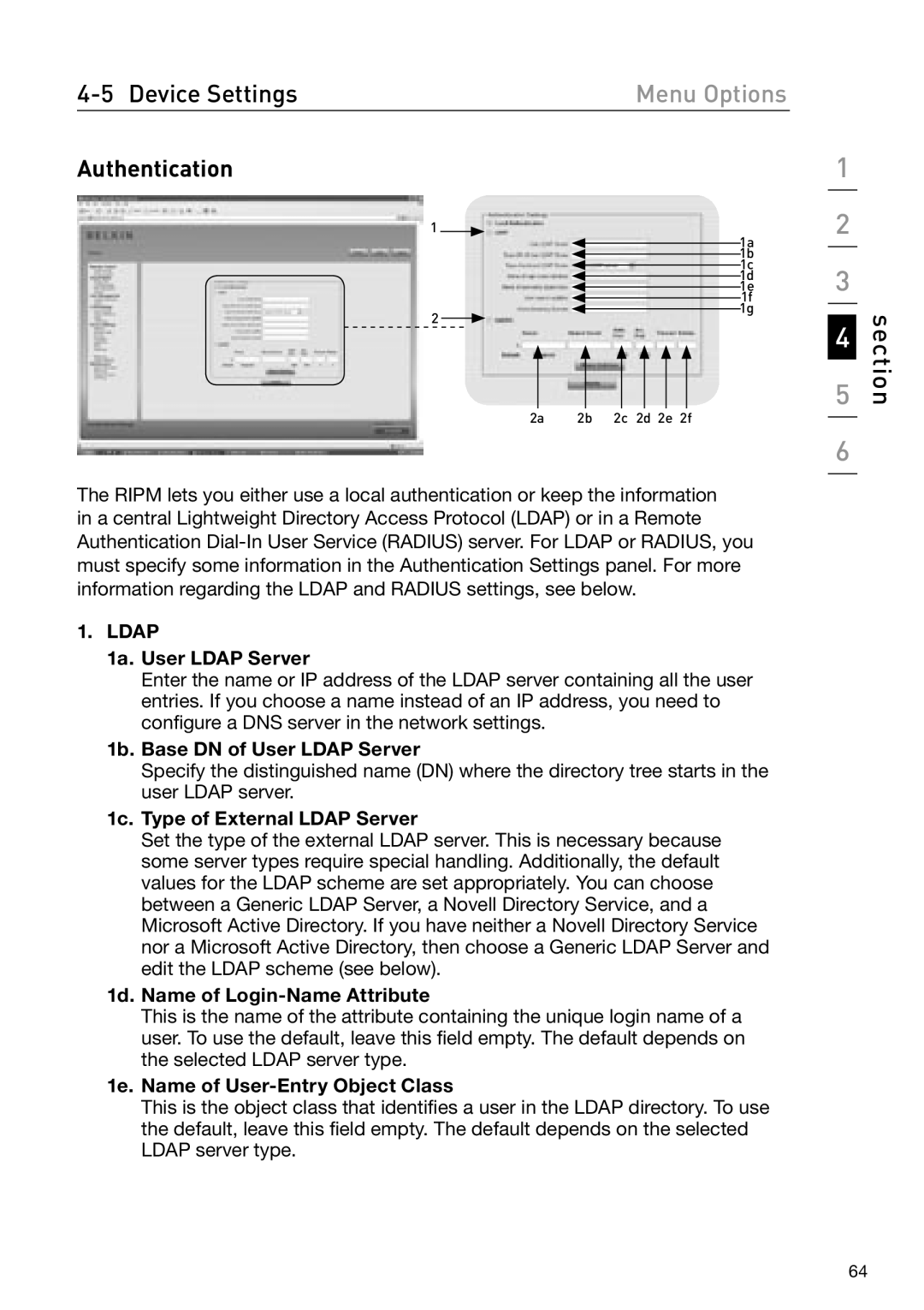 Belkin OmniView manual Authentication 