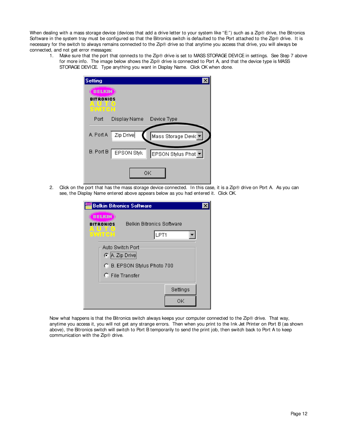 Belkin P72655 user manual 