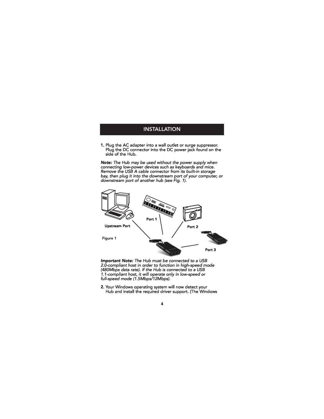 Belkin P74081-A, F5U217 user manual Installation 