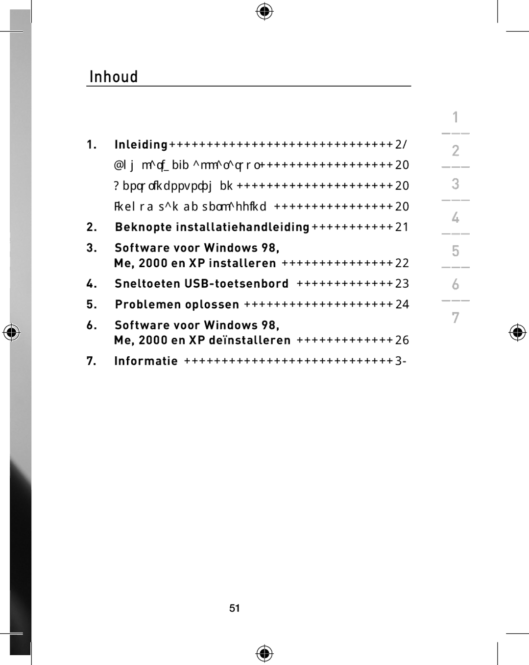 Belkin F8E849-BNDL, P74775UK user manual Inhoud 