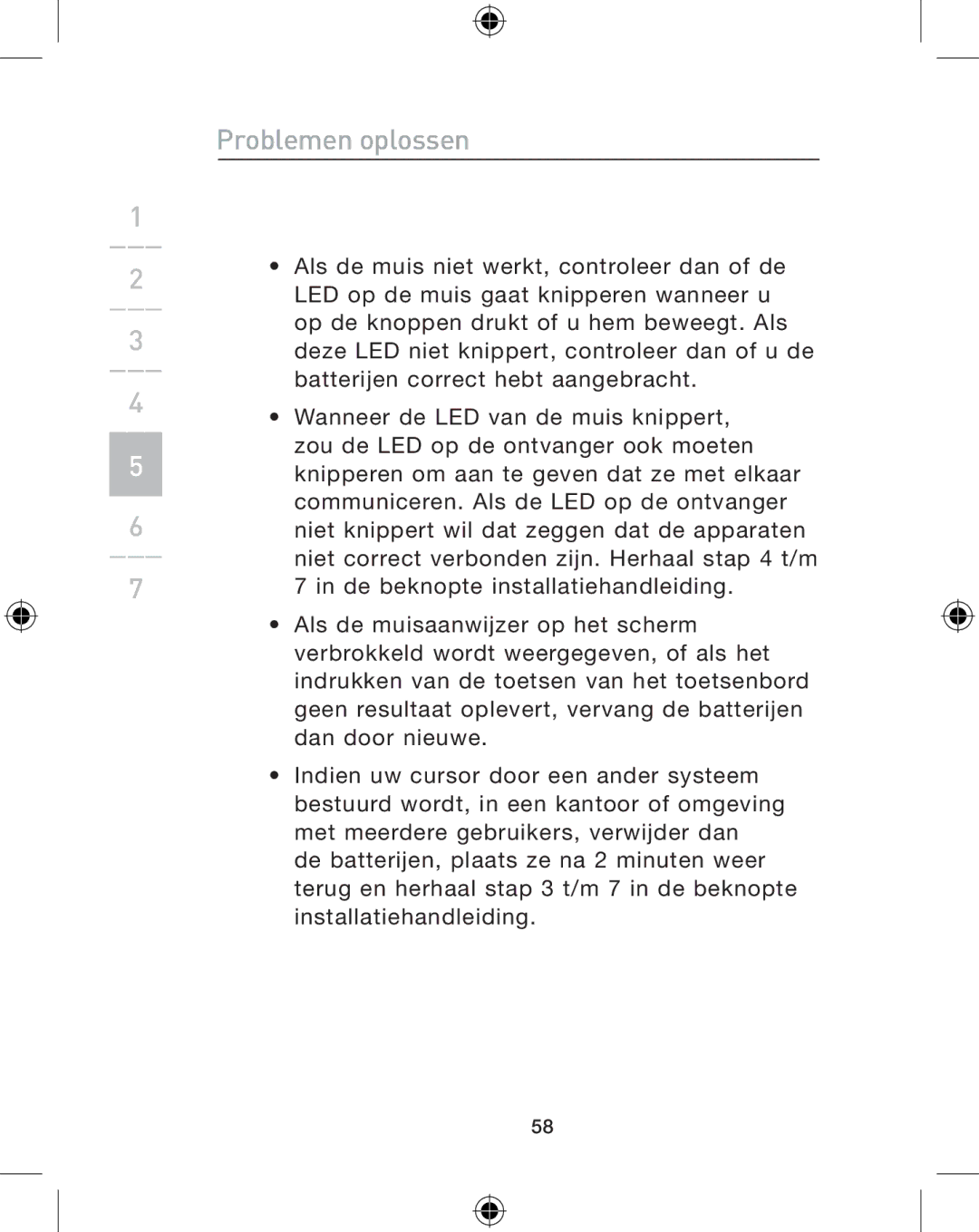 Belkin P74775UK, F8E849-BNDL user manual Problemen oplossen 