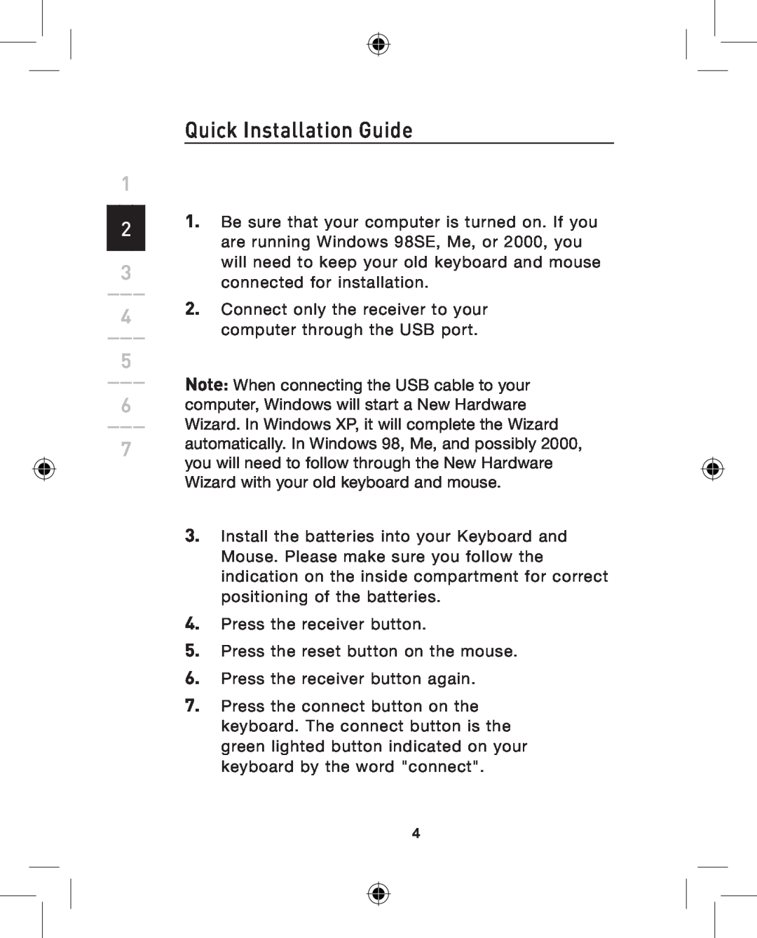 Belkin P74782UK, F8E883UK user manual Quick Installation Guide 