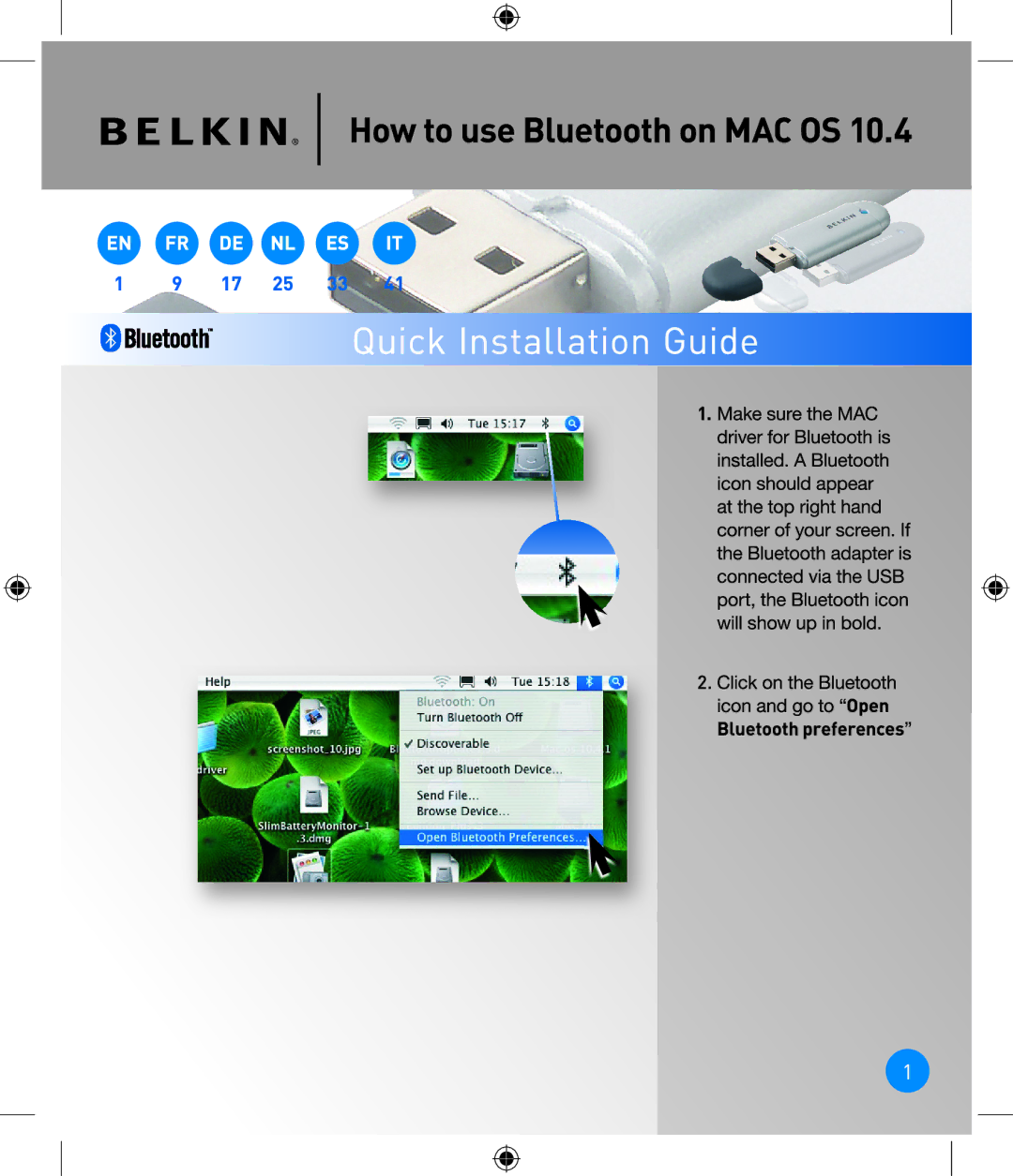 Belkin P75094EA manual 