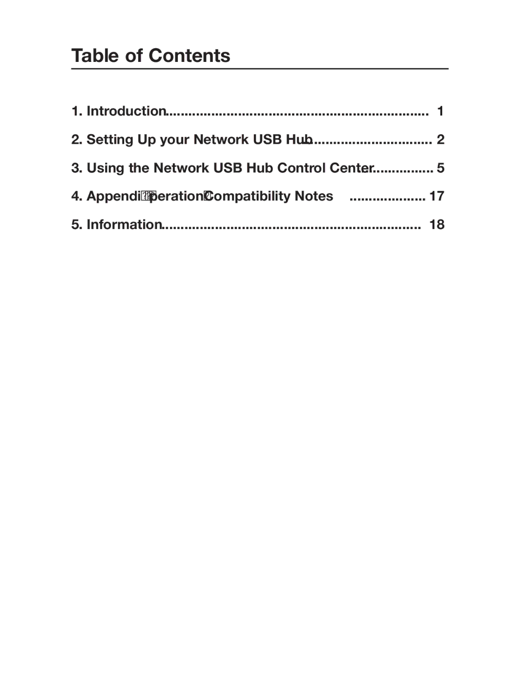 Belkin P75465-A manual Table of Contents 