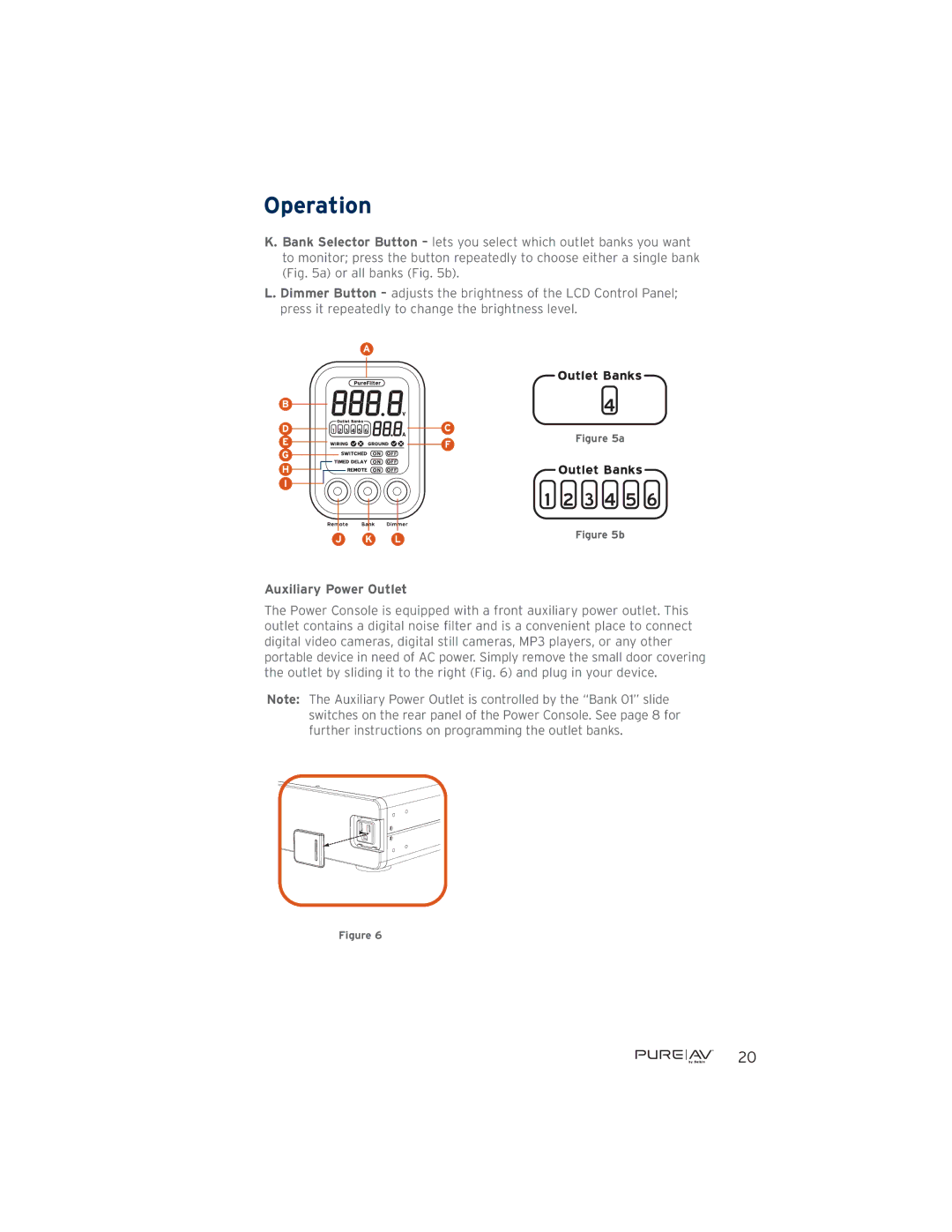 Belkin AP41300-12, PF60 user manual Auxiliary Power Outlet 