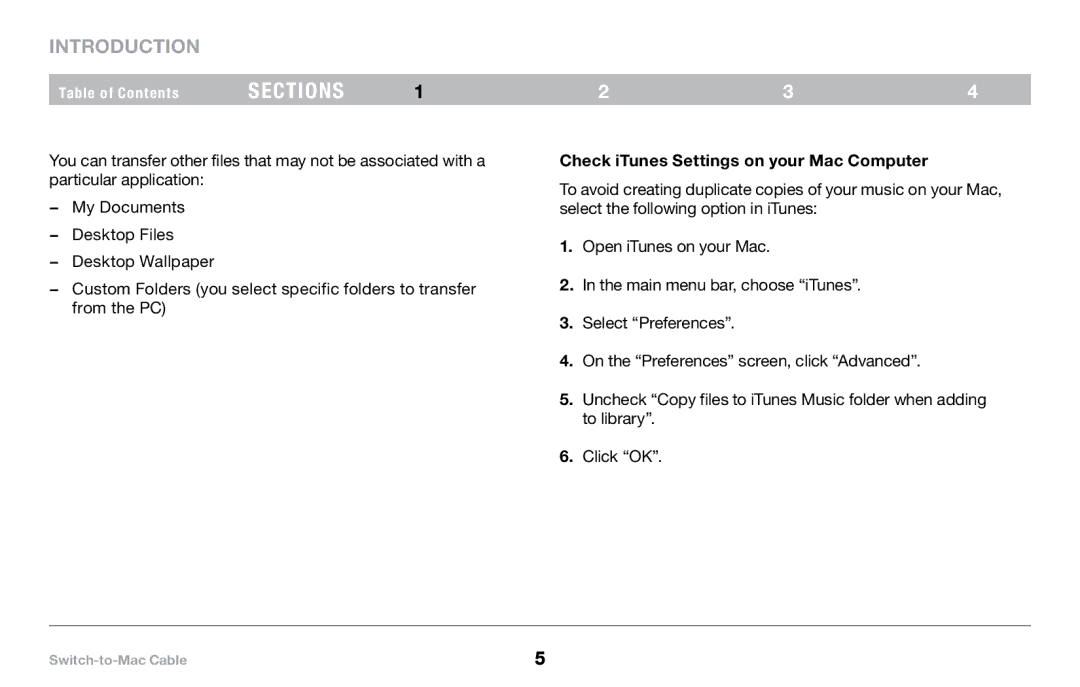 Belkin PM00760-A F4U001 manual Check iTunes Settings on your Mac Computer 