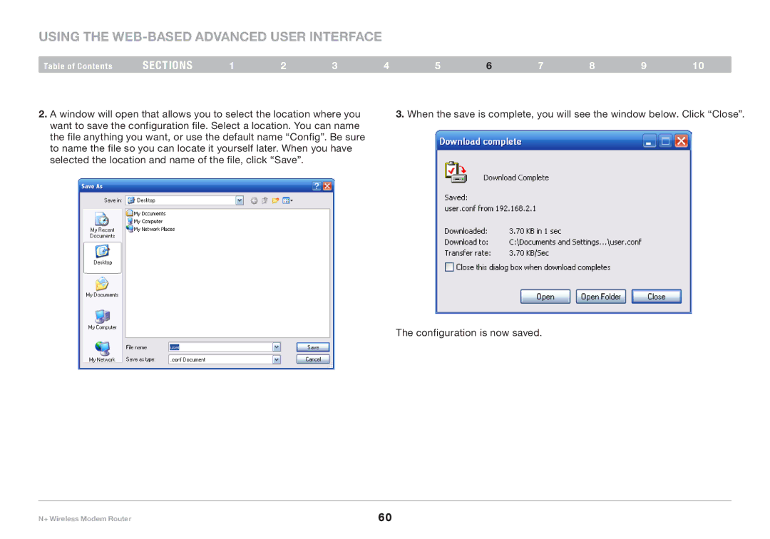 Belkin PM00781EA F5D8635-4 user manual Using the Web-Based Advanced User Interface 