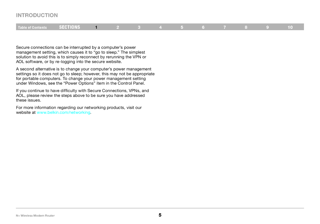 Belkin PM00781EA F5D8635-4 user manual Introduction 