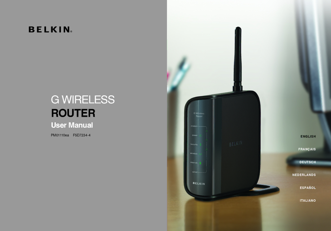 Belkin PM01110EA user manual Router 