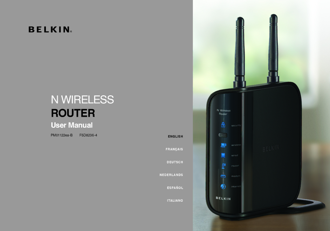 Belkin PM01122EA-B user manual Router 