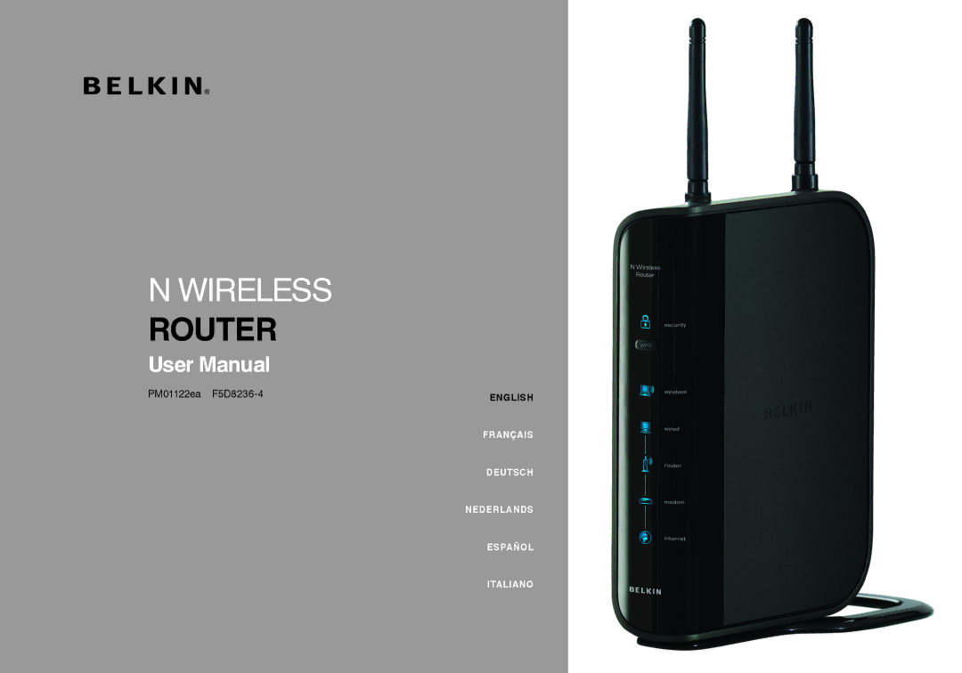 Belkin PM01122EA user manual Router 