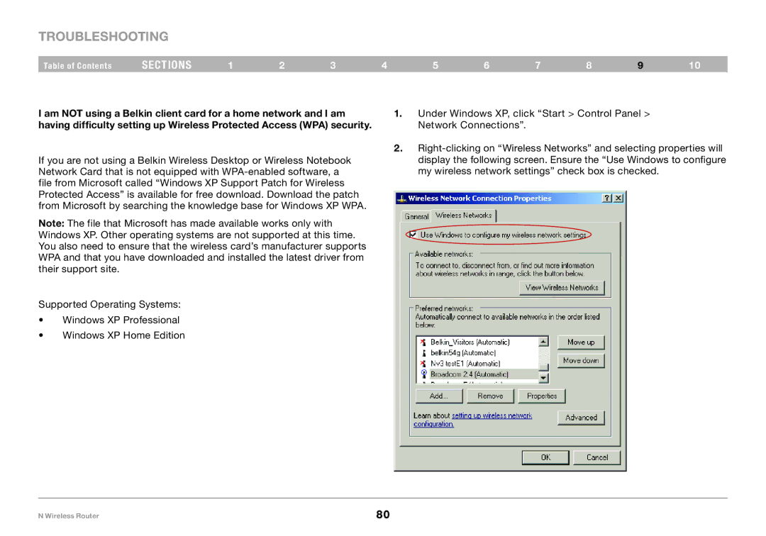 Belkin PM01122EA user manual Troubleshooting 