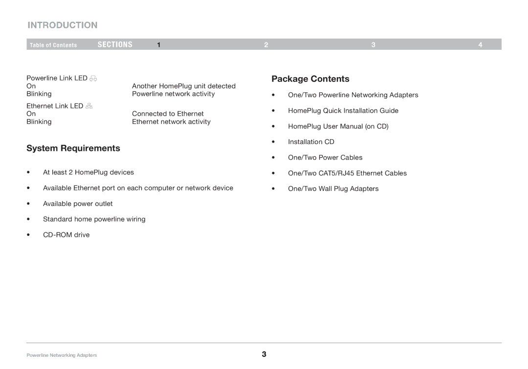 Belkin PM01141ea user manual System Requirements, Package Contents 