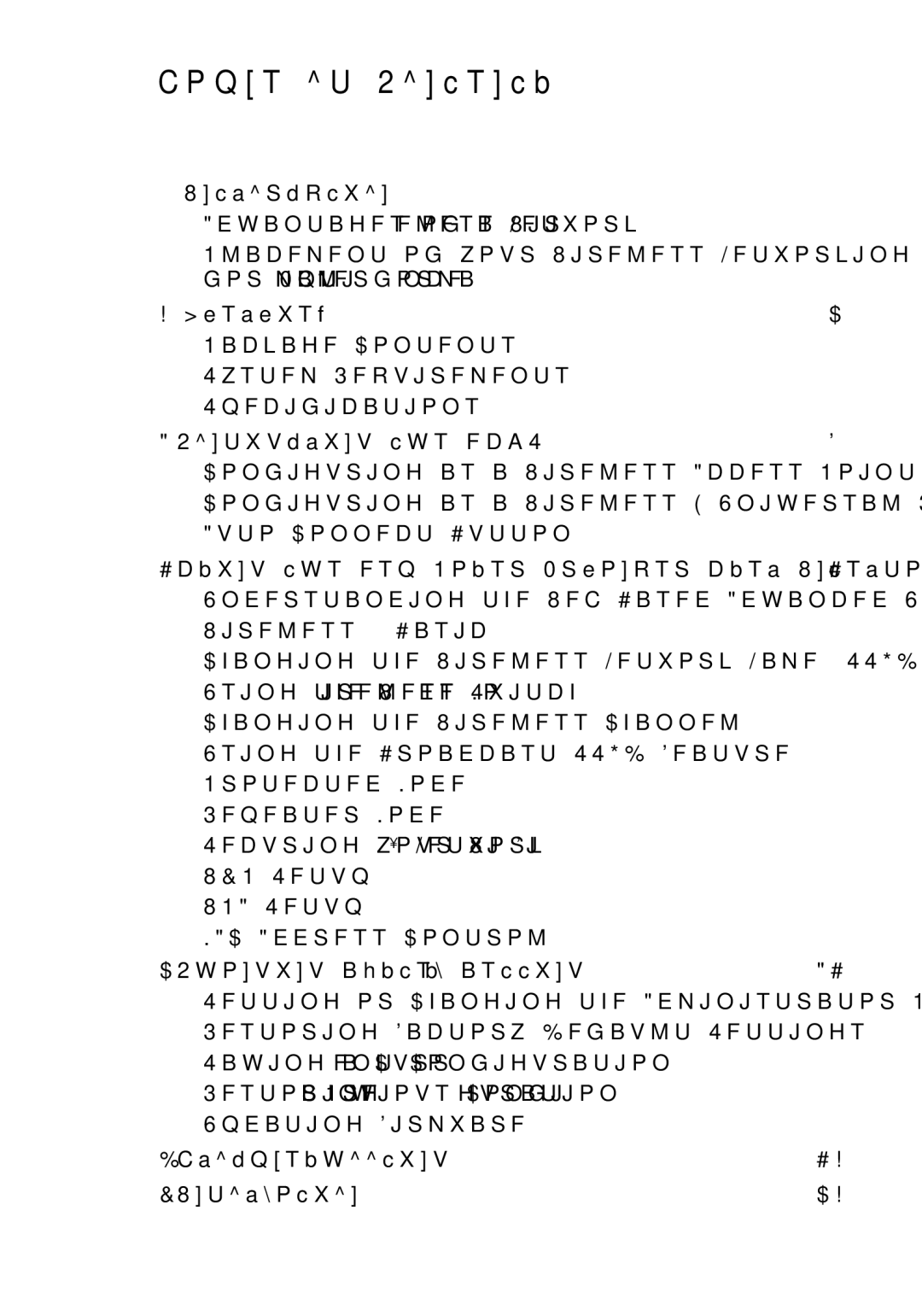 Belkin Range Extender/ Access Point manual Table of Contents 