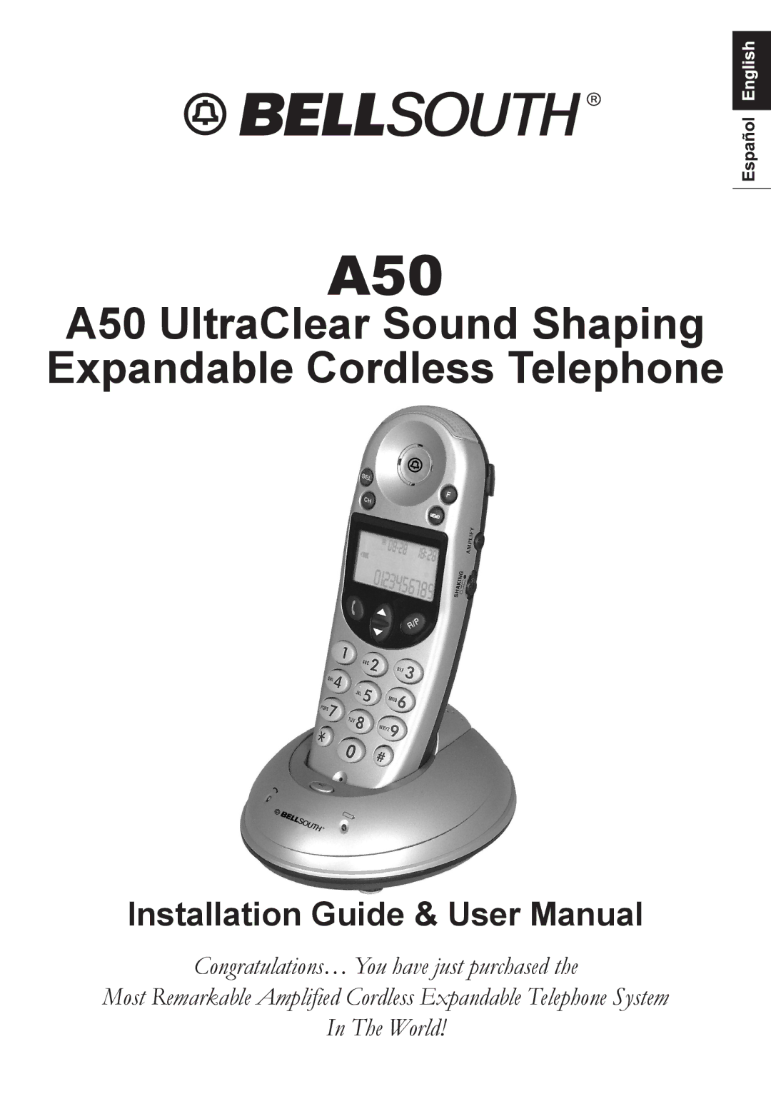 BellSouth A50 user manual 