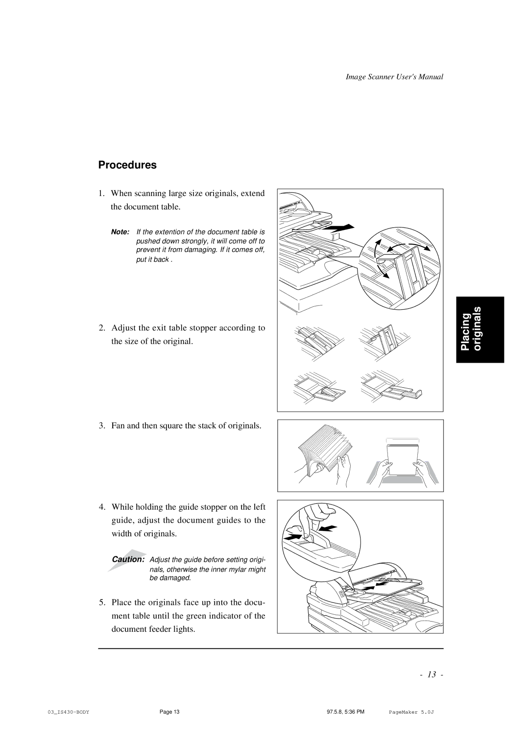 BellSouth S02294A user manual Nals, otherwise the inner mylar might Be damaged 