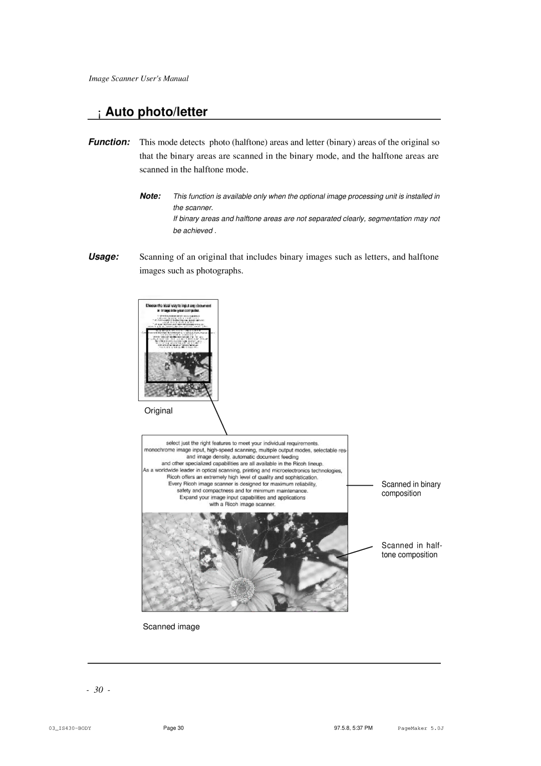 BellSouth S02294A user manual ¡ Auto photo/letter 