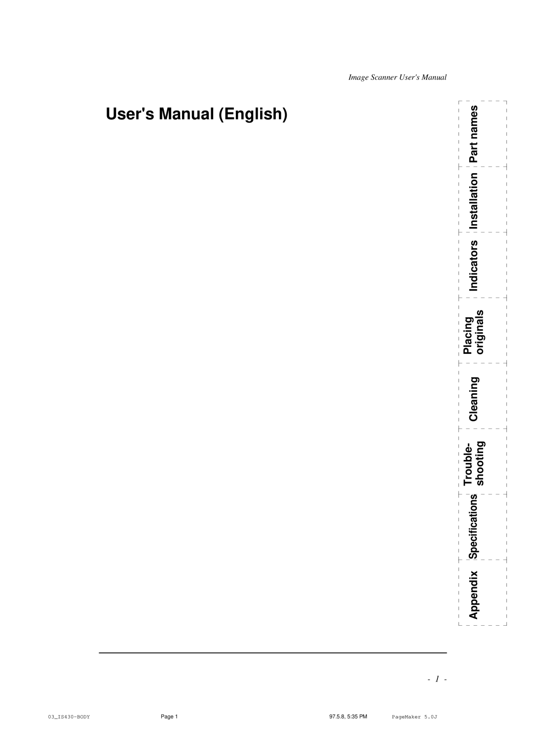 BellSouth S02294A user manual 97.5.8, 535 PM 