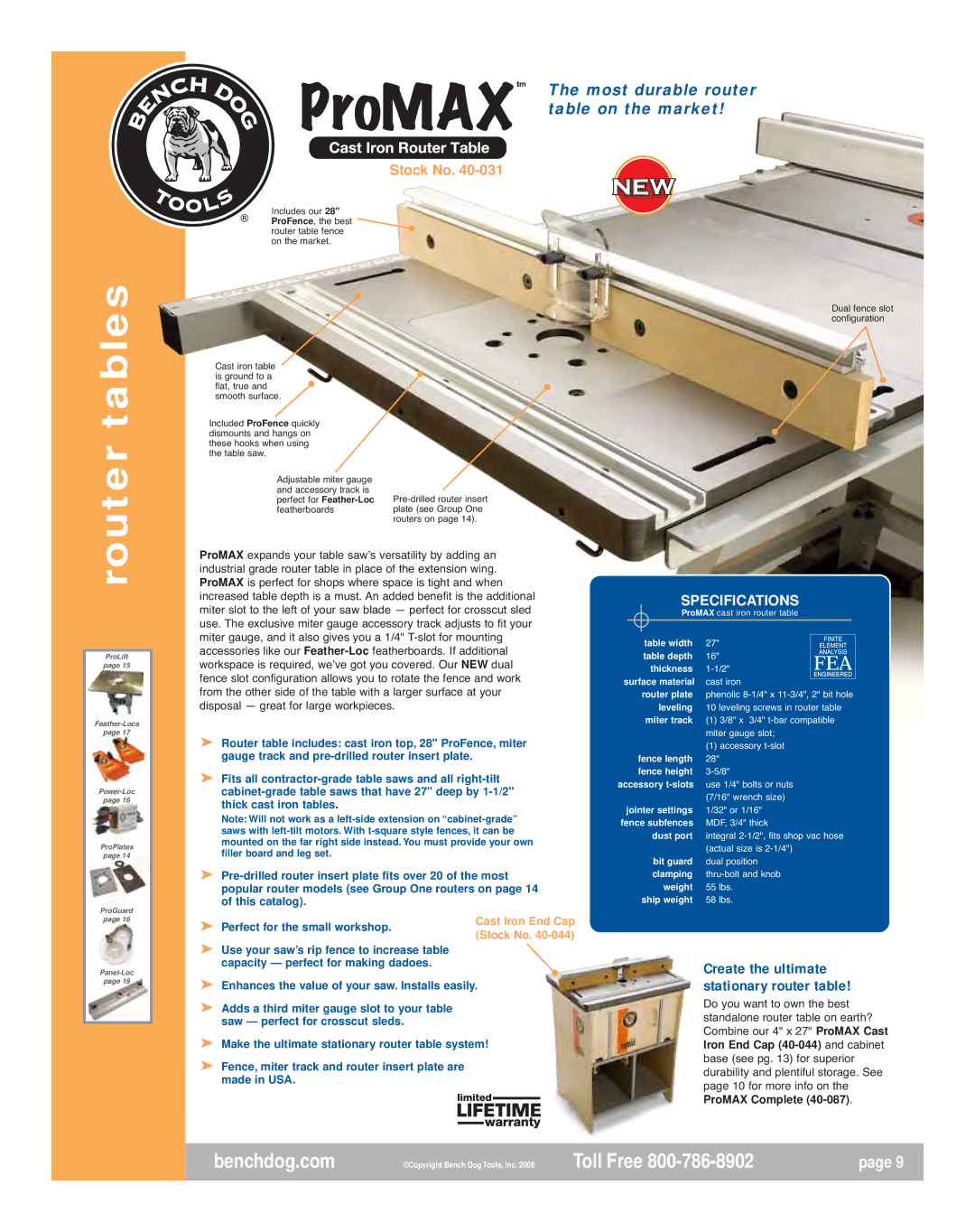 Bench Dog Tools Aluminum ProPlates Most durable router table on the market, Create the ultimate stationary router table 