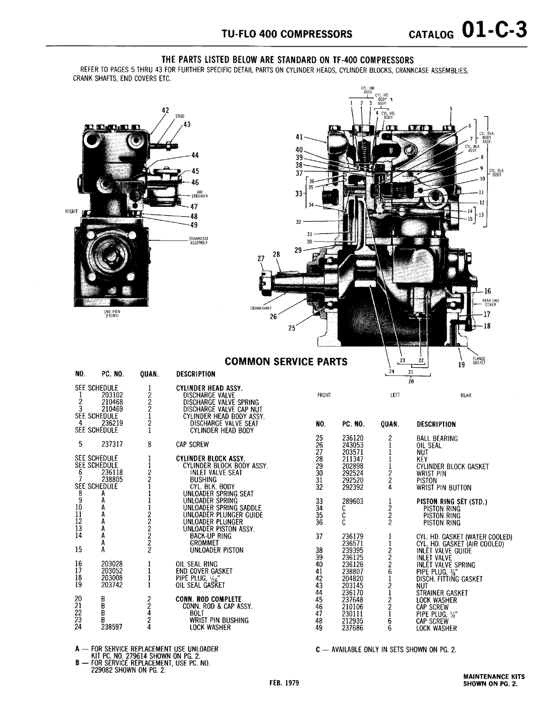 BENDIX 01-C-1 manual 