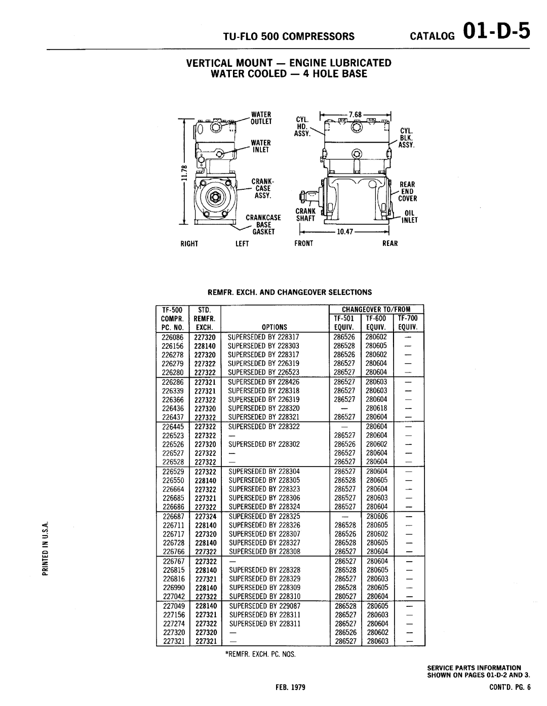 BENDIX 01-D-01 manual 