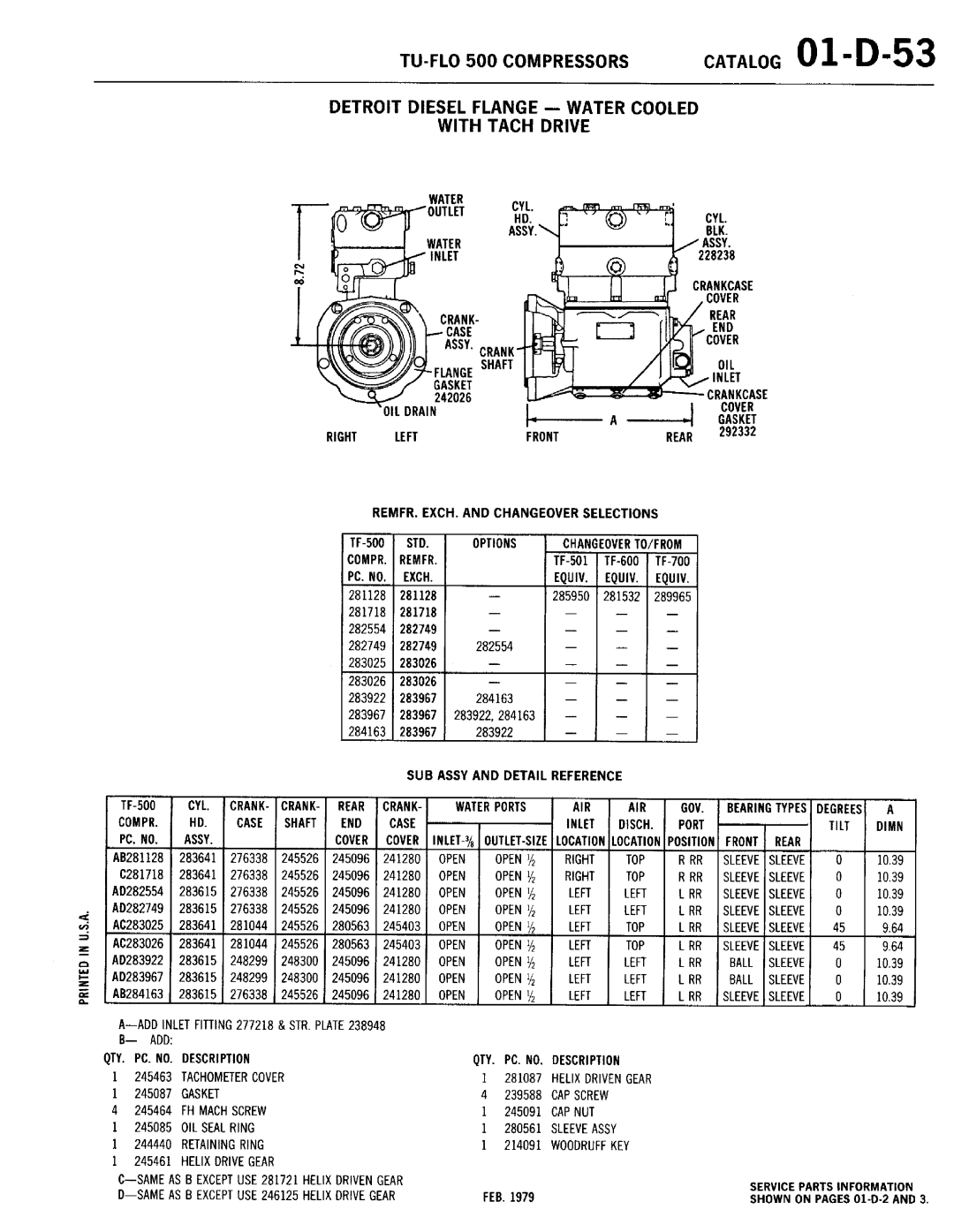 BENDIX 01-D-01 manual 