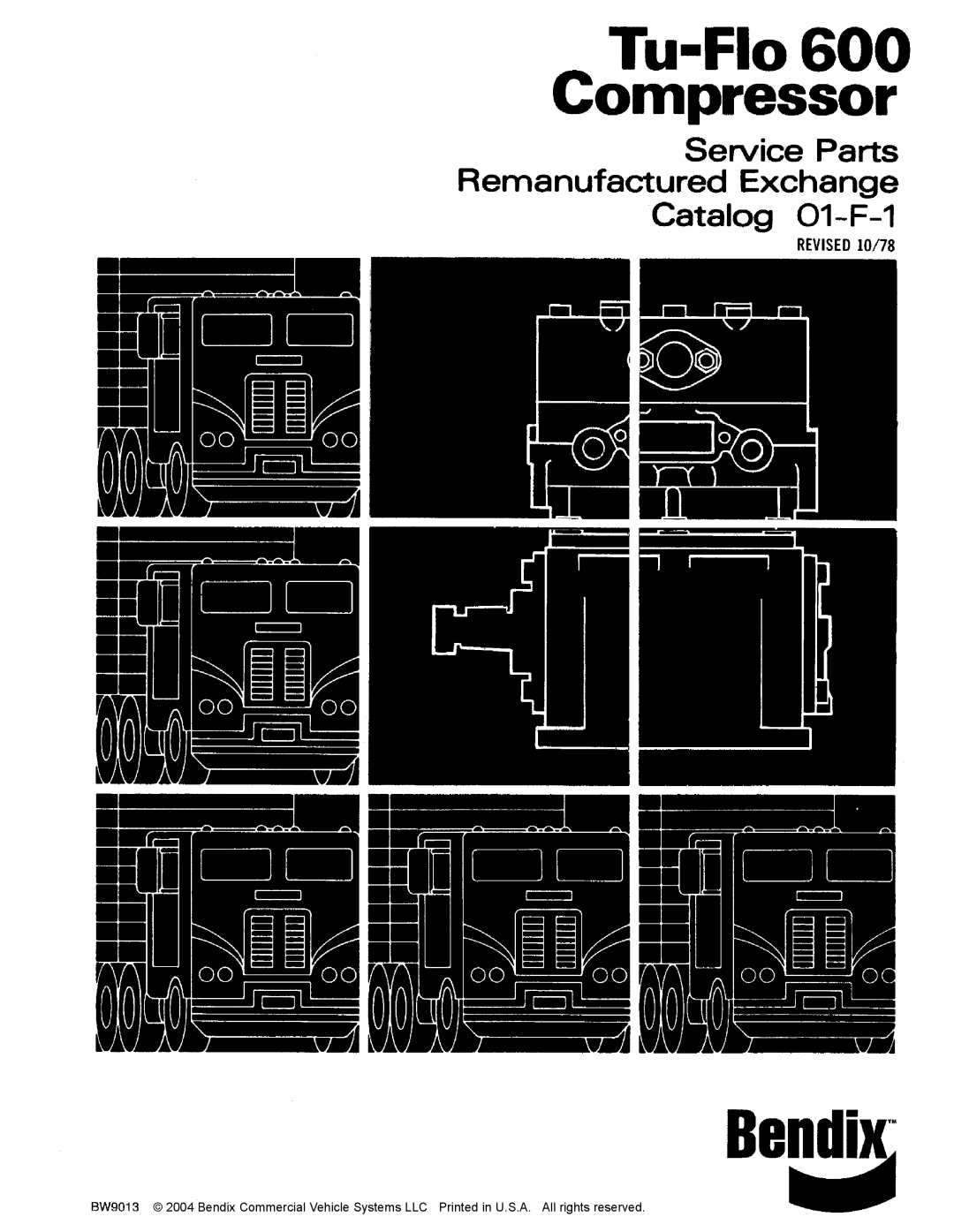 BENDIX 01-F-1 manual 