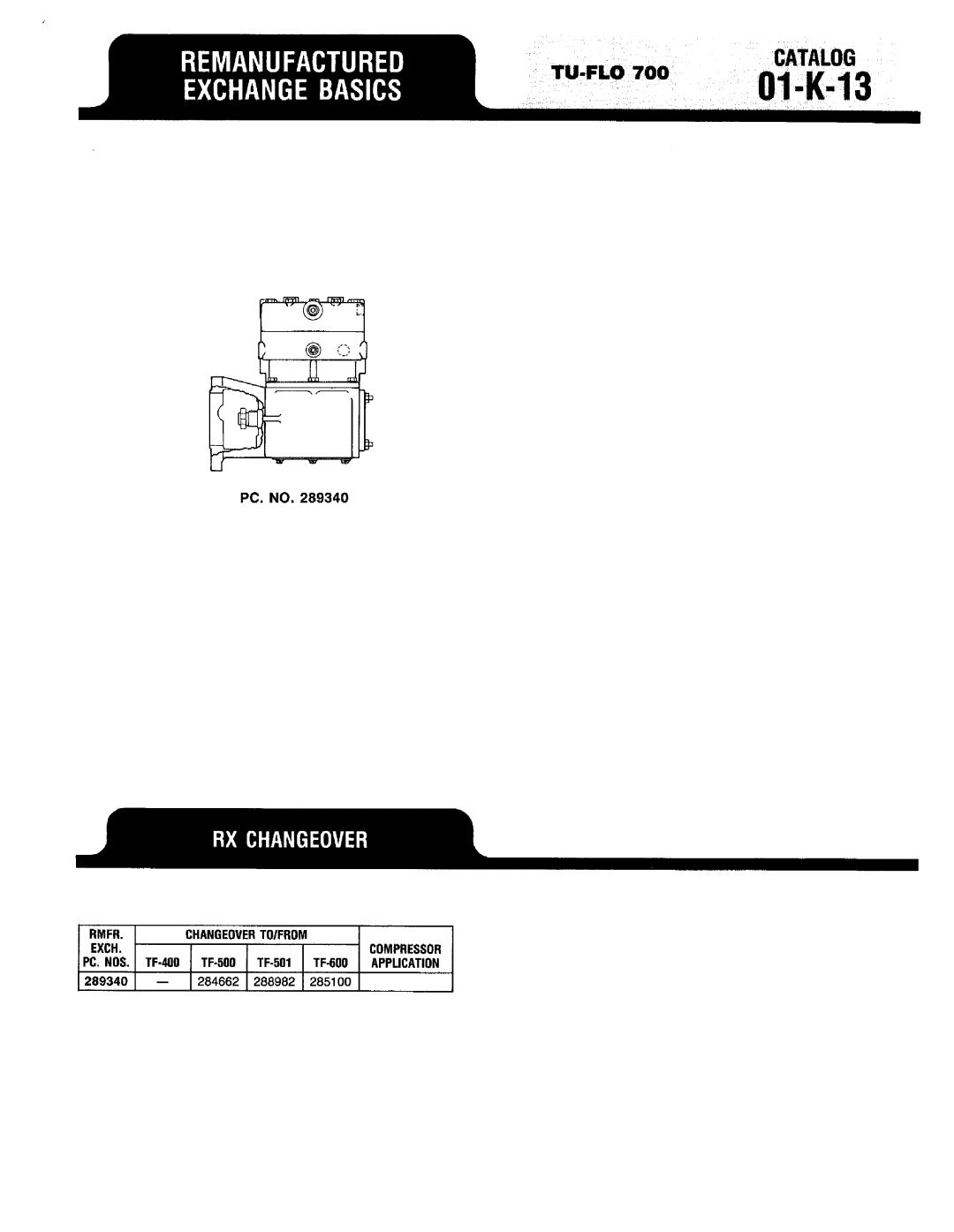 BENDIX 01-K-01 manual 