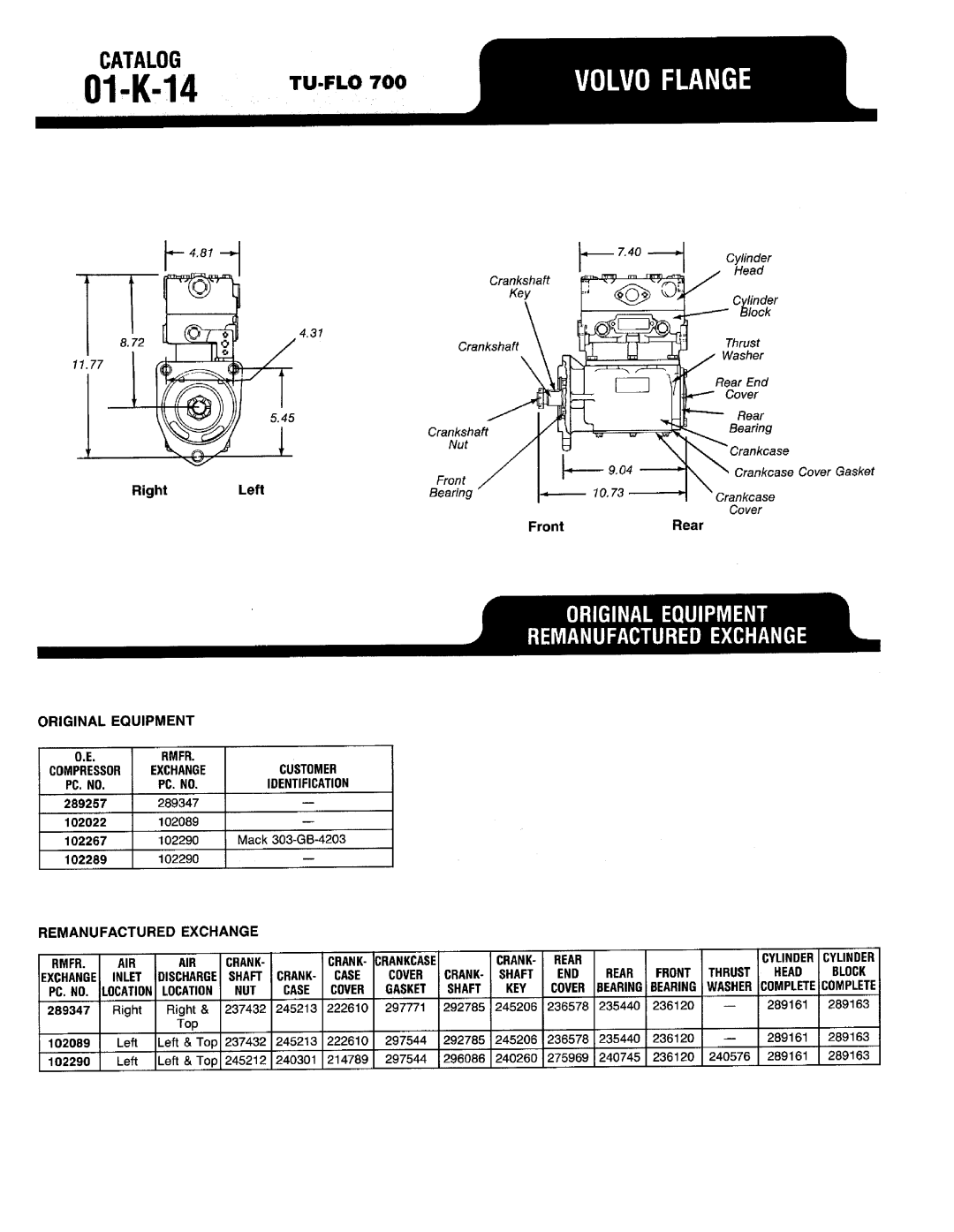 BENDIX 01-K-01 manual 