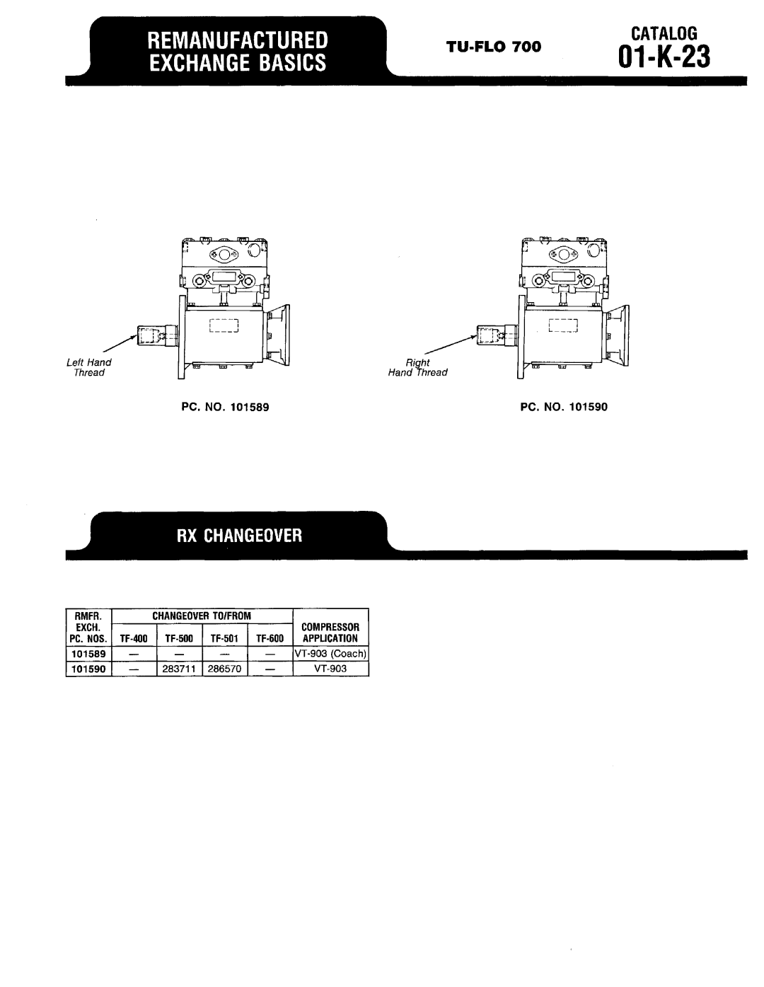 BENDIX 01-K-01 manual 