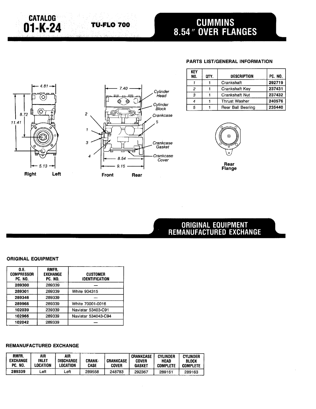 BENDIX 01-K-01 manual 