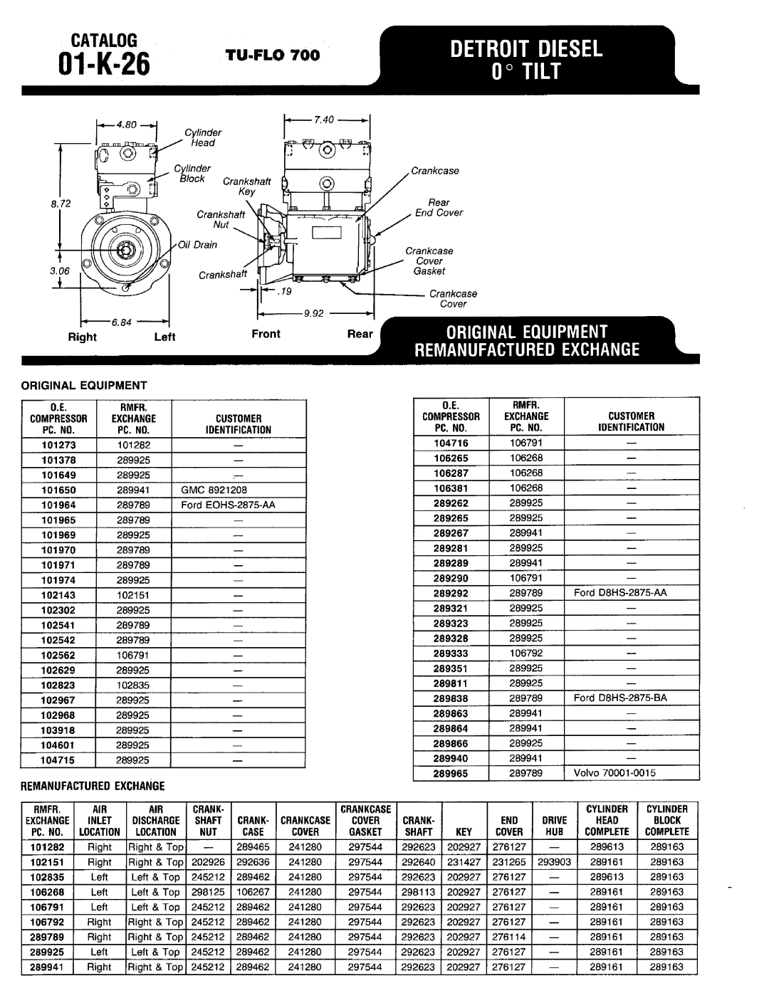 BENDIX 01-K-01 manual 