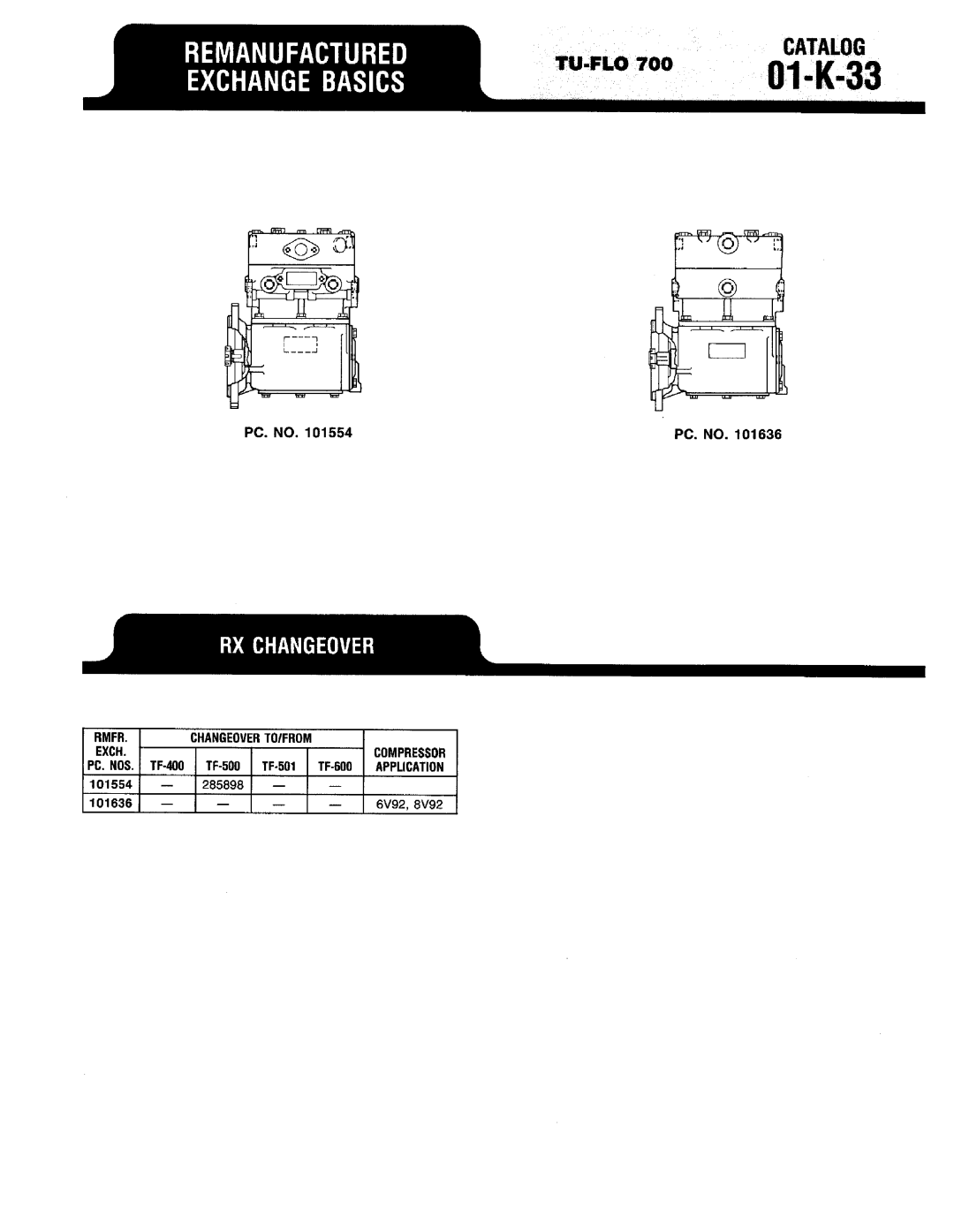 BENDIX 01-K-01 manual 