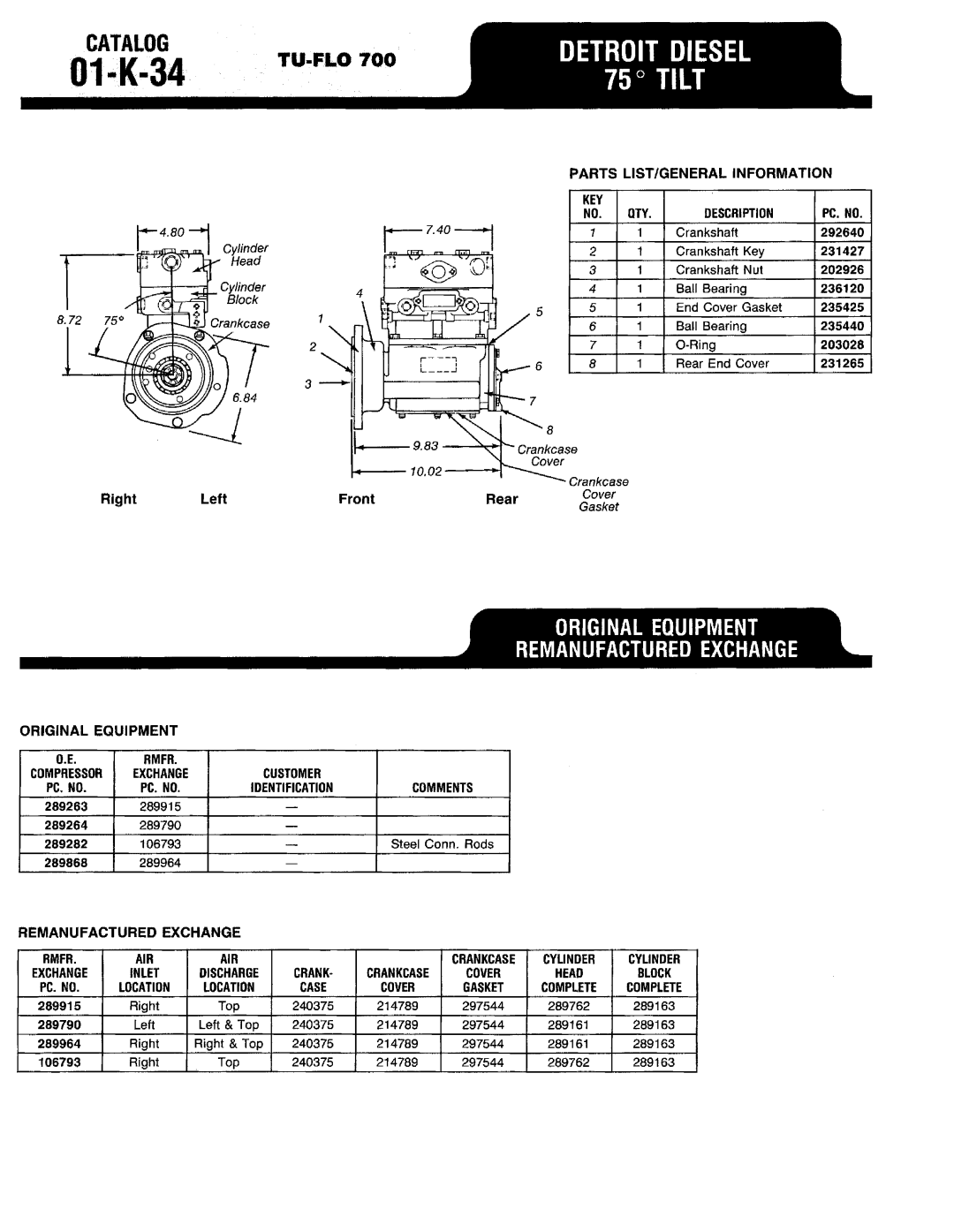 BENDIX 01-K-01 manual 