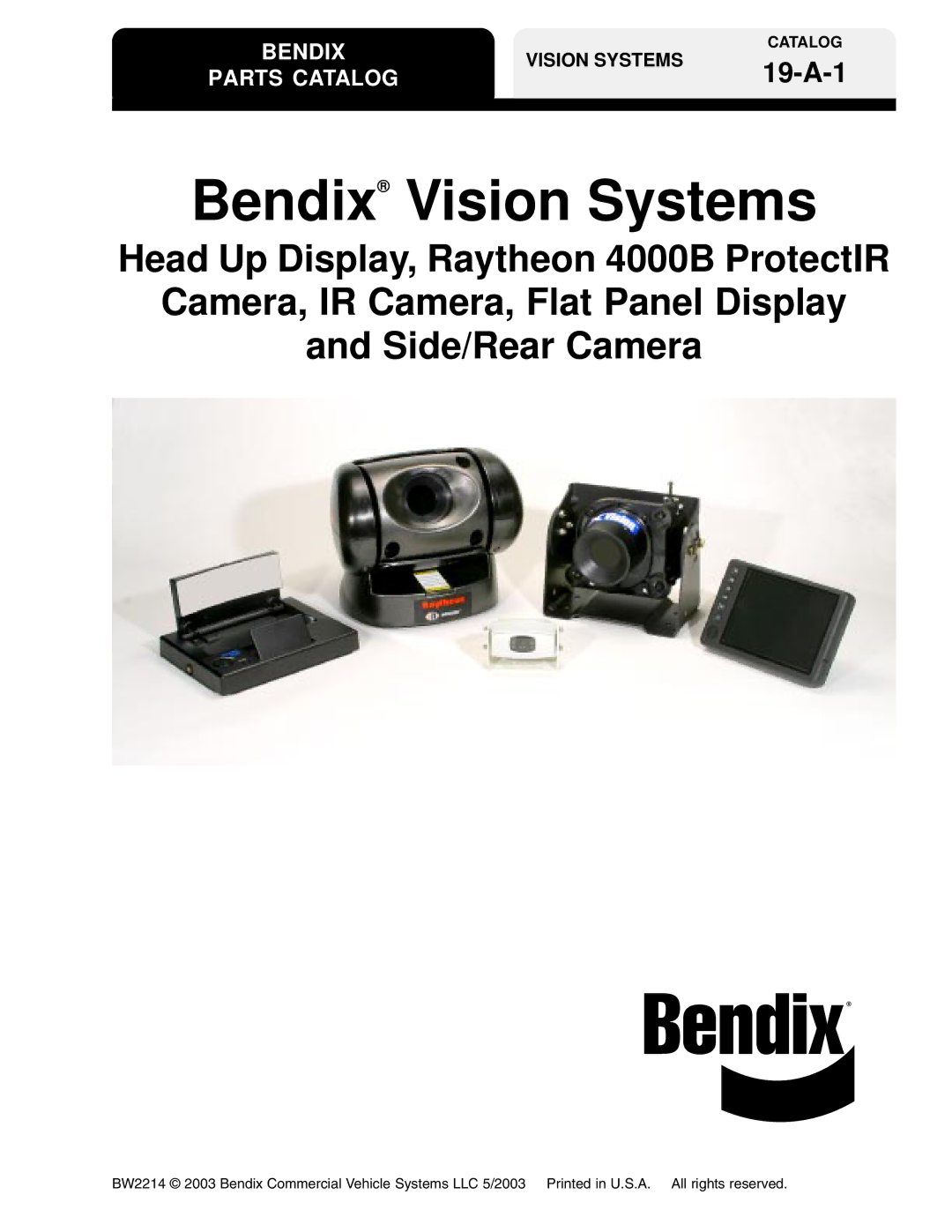 BENDIX 19-A-1 manual Bendix Parts Catalog 